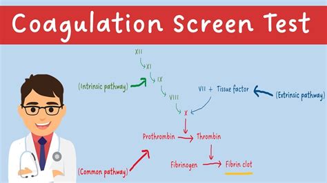 coagulation screen blood test bottle|coagulation screen diagram.